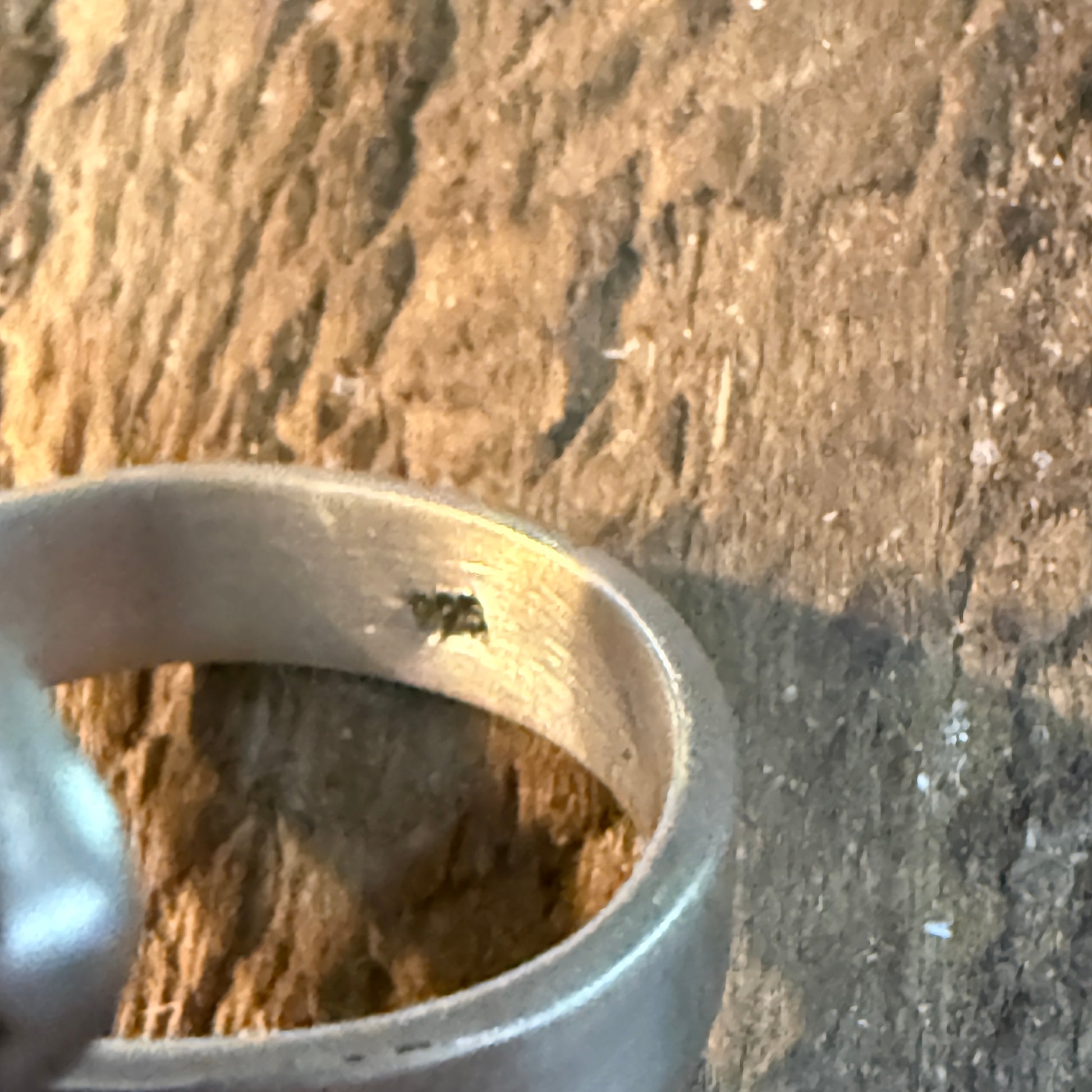 Golden Hills Turquoise Gemstone Oversized Heart Adjustable Ring in Sterling Silver Wild West Boho