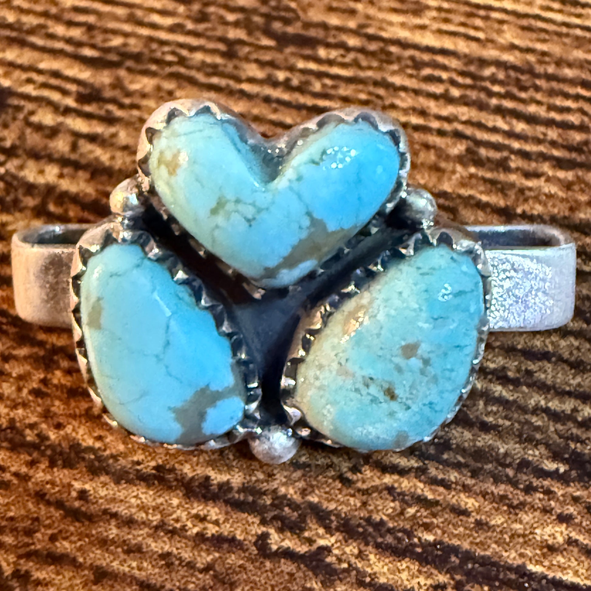 Golden Hills Turquoise Gemstone Apple I-Watch Band Slider Charm in Sterling Silver Wild West Boho
