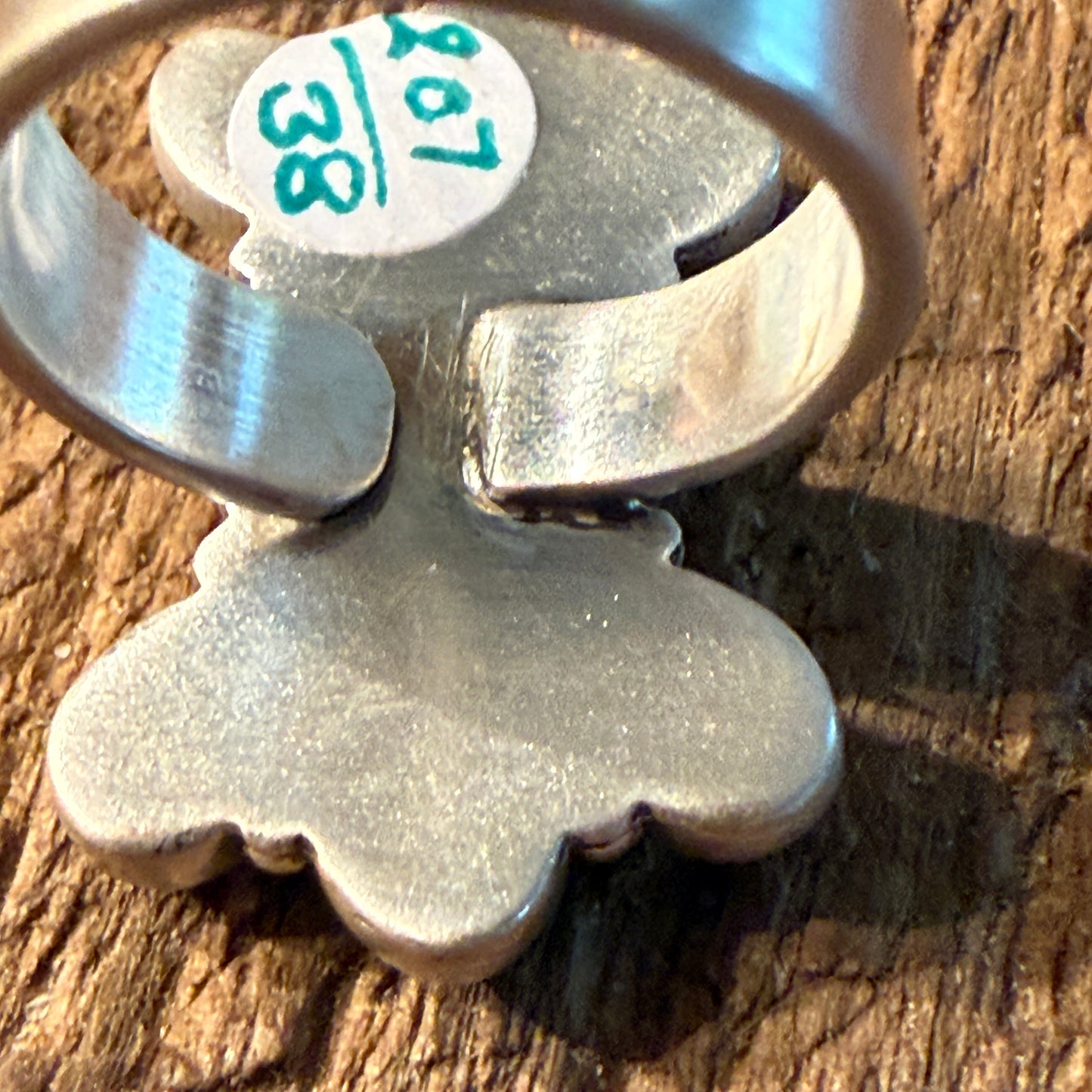 Golden Hills Turquoise Gemstone Adjustable Cluster Ring in Sterling Silver Wild West Boho