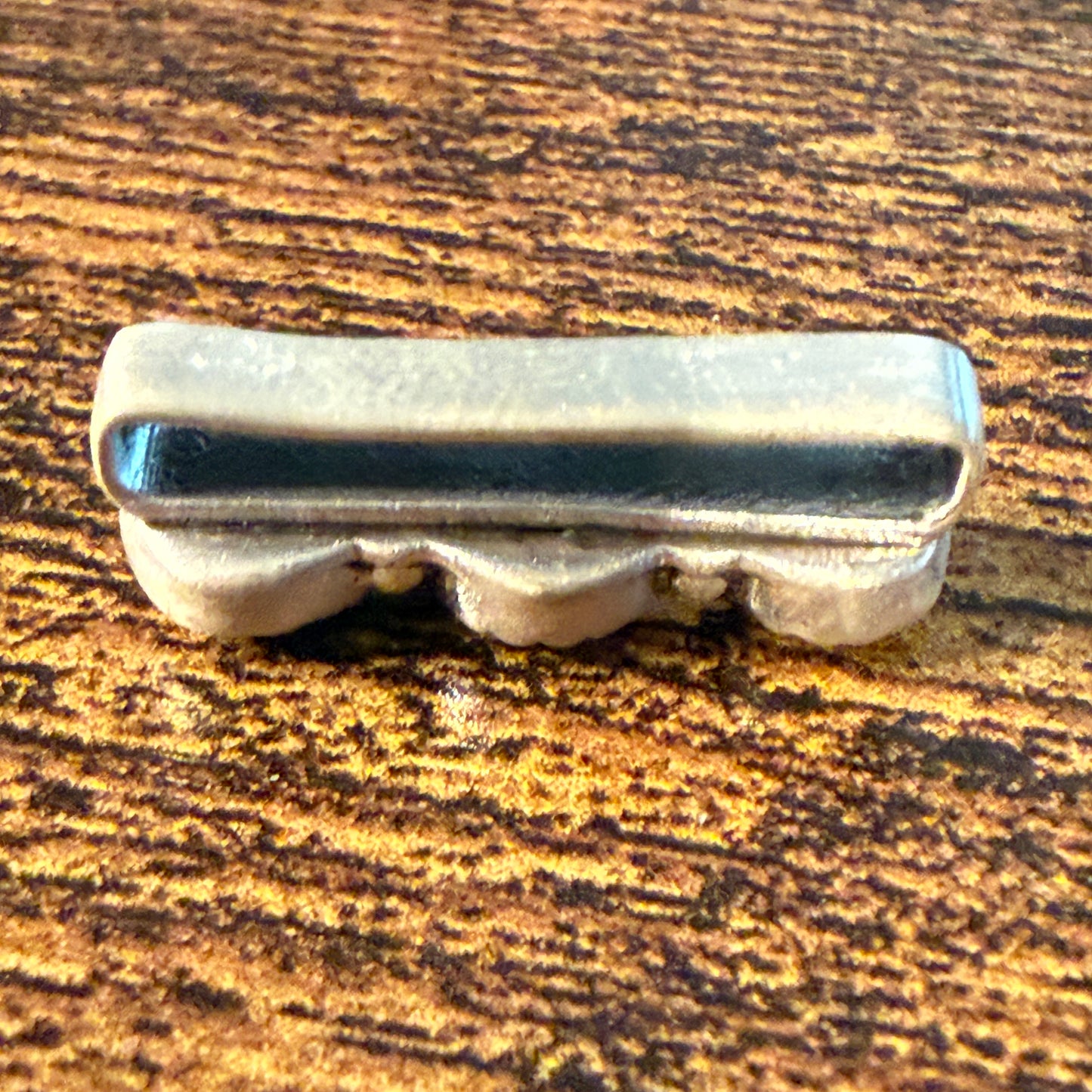 Palomino Turquoise Gemstone Apple Watch Band Slider Charm in Sterling Silver Wild West Boho