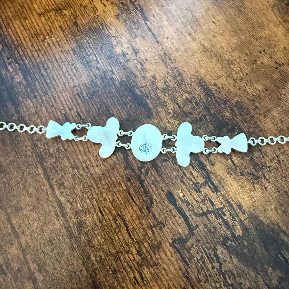 Blackjack and Golden Hills Turquoise Gemstone 16 Inch Choker Necklace in Sterling Silver Wild West Boho