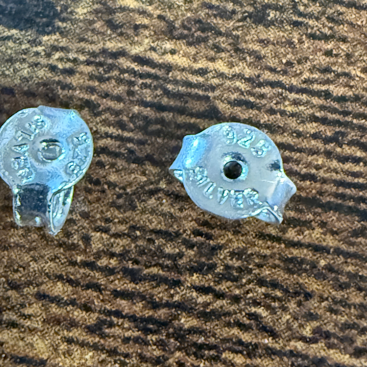 Queen Pink Conch Gemstone Three Stone Drop Stud Earrings Sterling Silver Wild West Boho