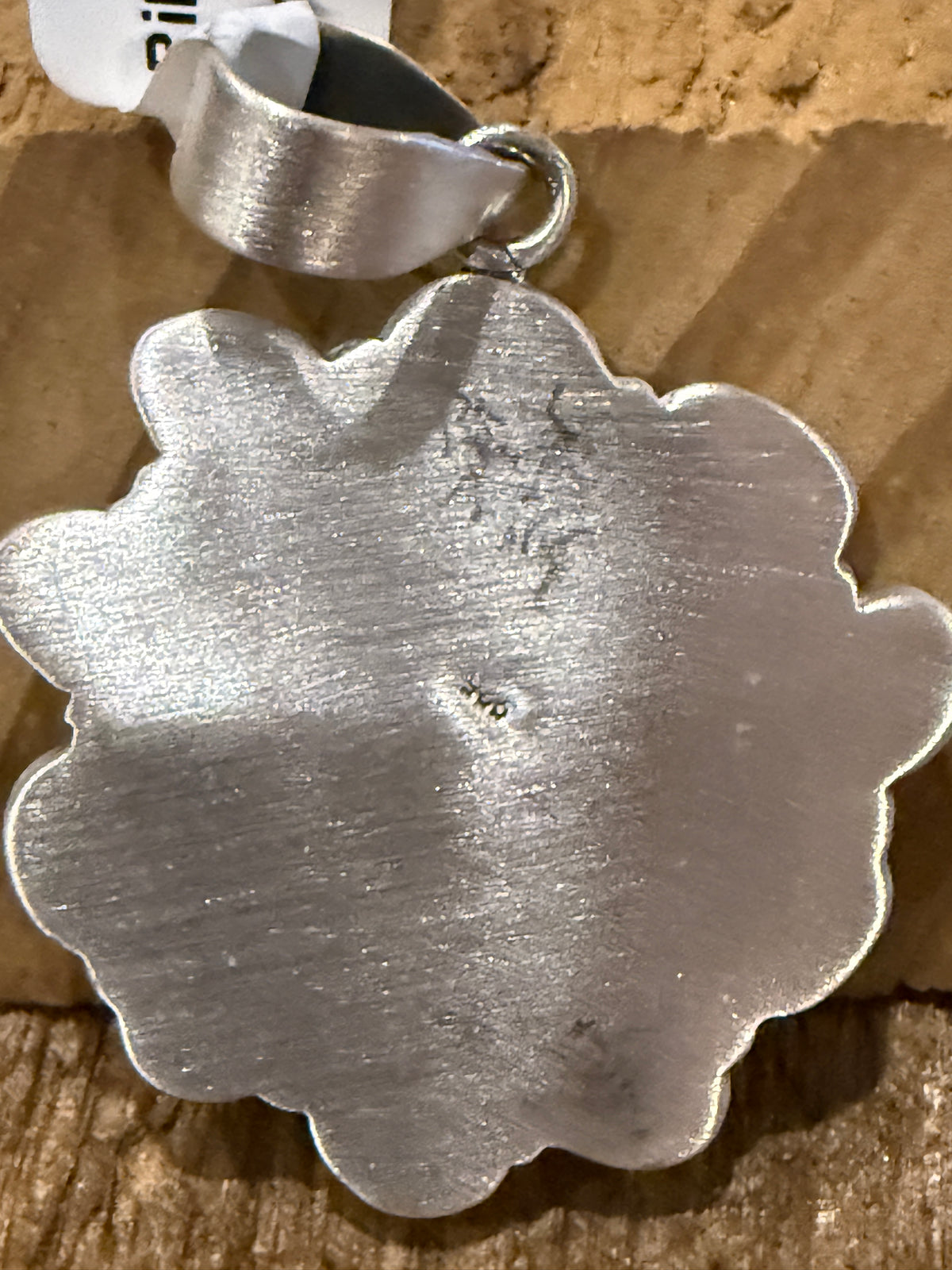 Royston Turquoise Gemstone Heart Cluster 1.50 Inch Pendant in Sterling Silver