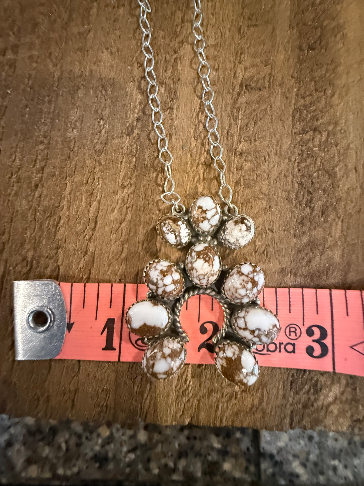 Wild Horse Dahlia 18 Inch Chain Naja Necklace in Sterling Silver