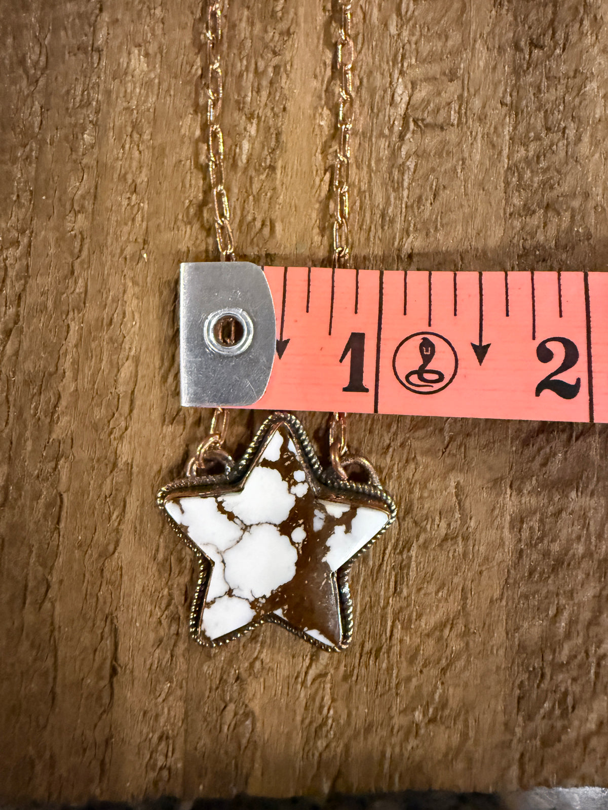 Wild Horse Dahlia Star Necklace and Wild Horse Desert Pearl Rondell Necklace Gift Set in Genuine Copper